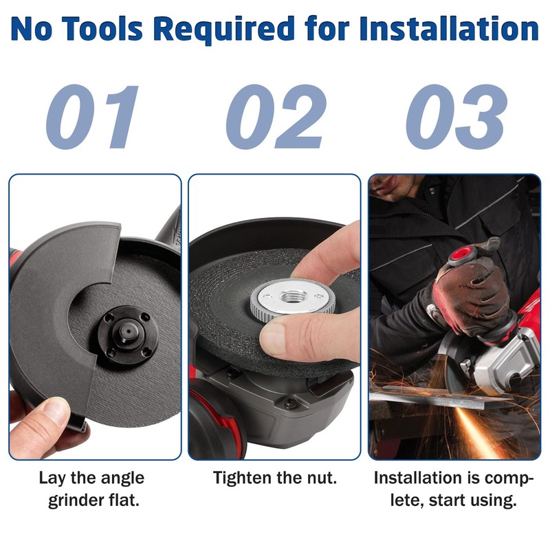 Herbst Pack of 2 M14 quick release nuts, quick release