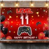 Level 11 Unlocked Backdrop Banner Decorations Video Game On Happy