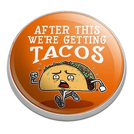 GRAPHICS & MORE After This We're Getting Tacos Running Runner Marathon Golfing Premium Metal Golf Ball Marker
