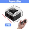 Pack of 2 Sharpeners, Thick and Thin Pencils, Kajal Sharpener,