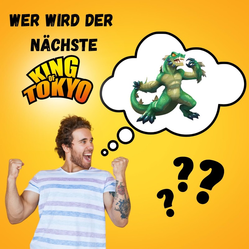 Iello 513299 King of Tokyo Game German Edition