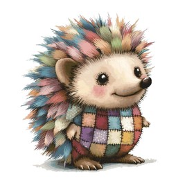 ZuoAnLF Cross Stitch Kits for Adults,14CT Stamped Cross Stitch Kits for Beginner,DIY Needlepoint Embroidery Patterns Kits Embroidery Patterns for Gift Home Wall Decor 12x12 Inch (Hedgehogs)