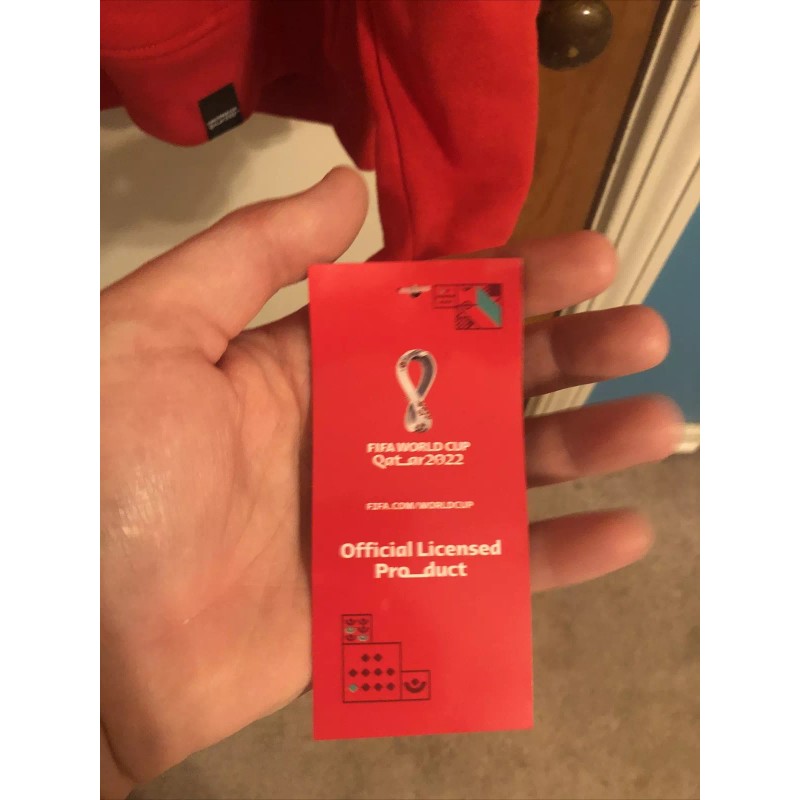 FIFA Outerstuff FIFA World Cup 2022 Denmark Red Hoodie Women’s