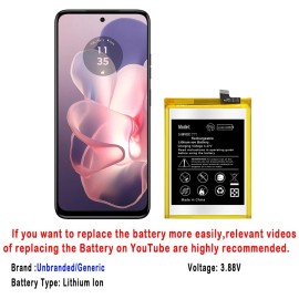For Motorola Upgraded Thick Density Lithium Battery Toolset for Motorola Moto G Power 5G 2024