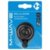 M-Wave Unisex Adult Bella Dome Mini Bell, Black, Diameter 34