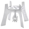 BESPORTBLE Camping Accessories Stainless Steel Stove Rack Portable Stove Holder