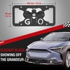 No Drill Front License Frame Compatible with Subaru Solterra 2023-2024