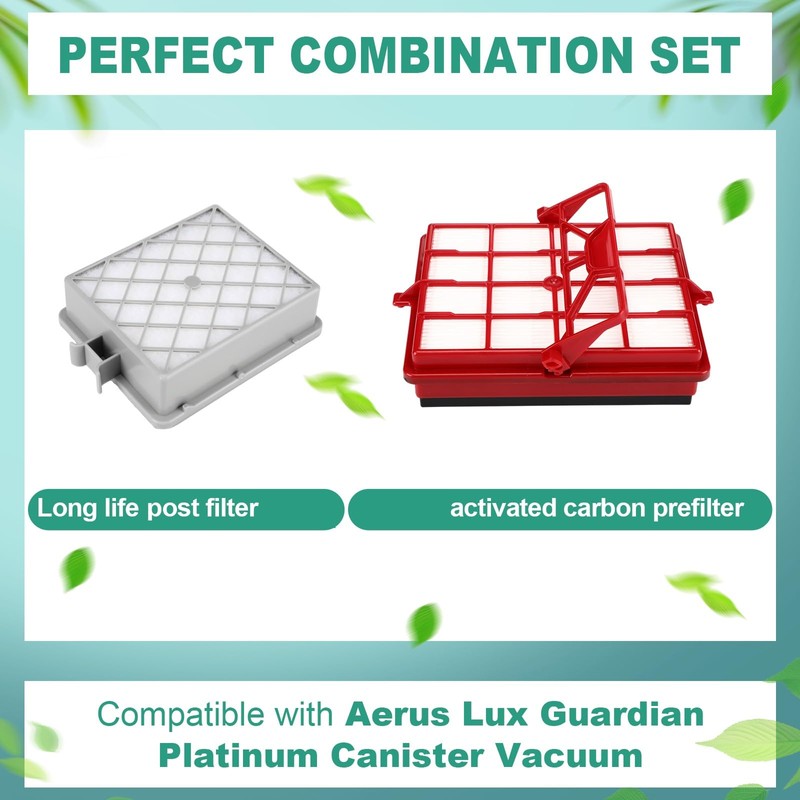 Tondiamo Style P Filter Bundle Compatible with Aerus Lux Guardian