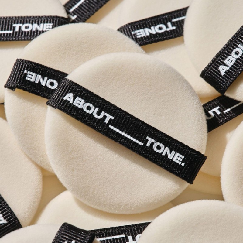 ABOUT TONE Powder Pact Puff 5P - Compatible with ABOUT