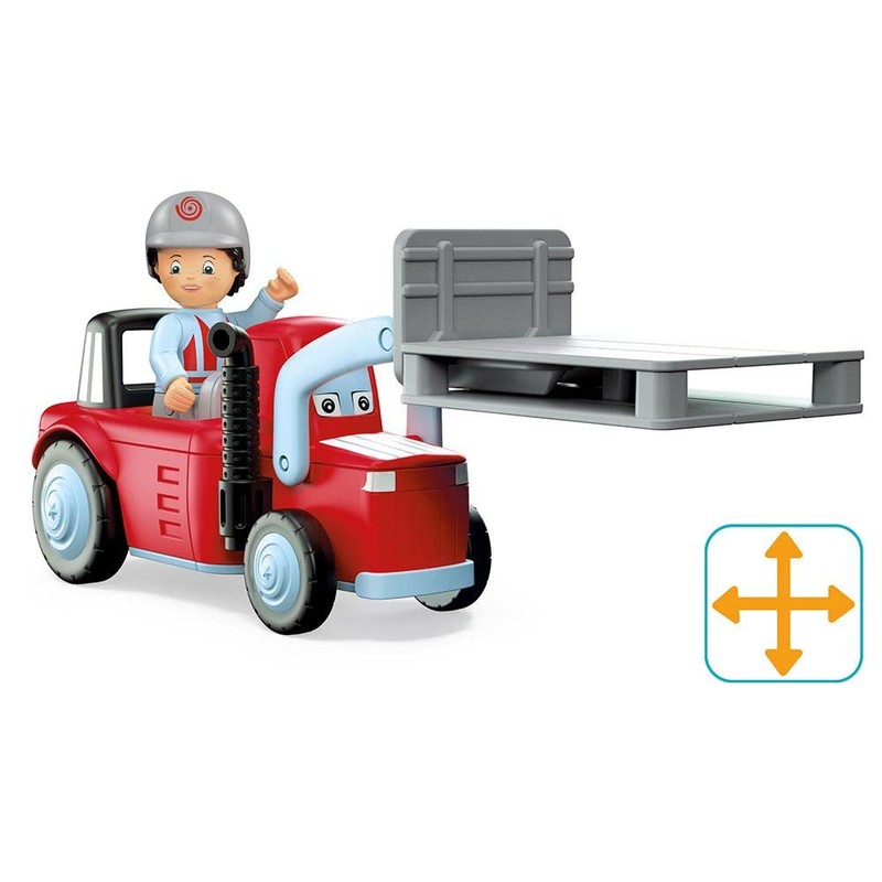 Toddys by siku 0134 Willy Worky 2-Piece Interlocking Yard Loader,