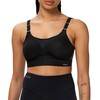 Triaction Extreme Lite N EX Women's Sports Bra, Non-Wired, black,
