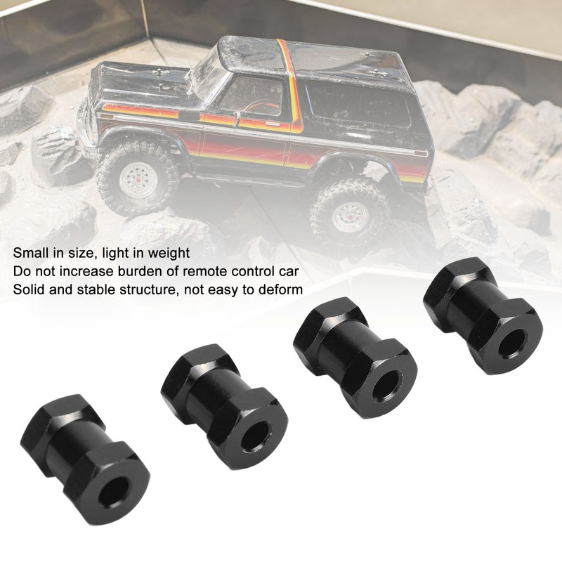 4Pcs RC Wheel Hex Spacers 12mm Remote Control Car Universal