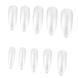Healeved Fake Nails for Women Crease Easy to Apply Acrylic Nail Tips for Diy Party Holiday