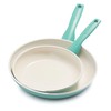 GreenPan Rio Healthy Ceramic Nonstick 8" and 10" Frying Pan