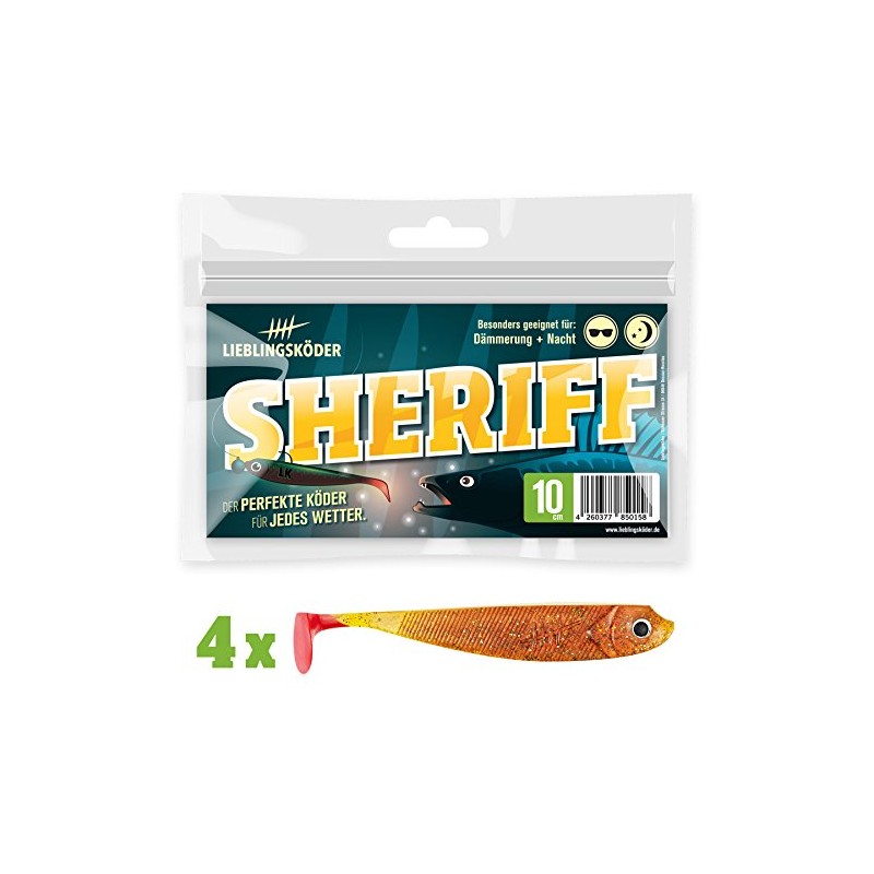 Lieblingsköder Rubber Fishing Bait for Perch Zander Pike 10 cm,