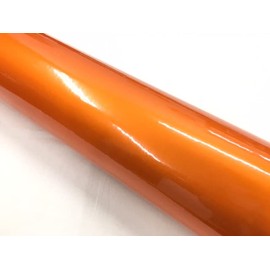 Reflective Sheet 47.2 x 11.8 inches (120 x 30 cm), Orange Reflective Safety Seal, Cutting Sheet