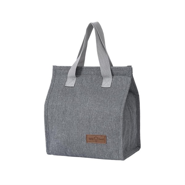 Lunch Bag, Lunch Bag, Cold Insulation, For Boys, Girls, Lunch Tote, Thermal, Insulated, Small, For Kids, Office, Work, School, Picnic, Unisex (Gray)
