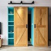 6 inch Sliding Barn Door Handle Flush Pull Rectangle Recessed