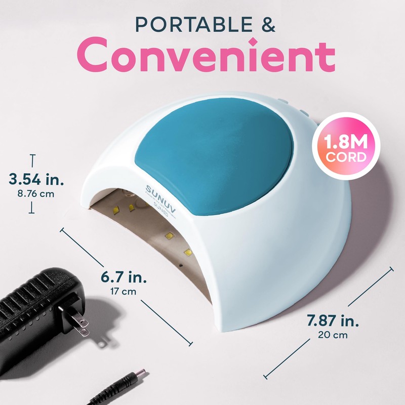 SUNUV UV LED Nail Lamp, UV Light for Gel Nails