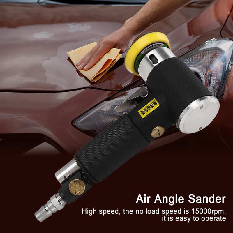 2/3in 90 Degrees Air Angle Sander Right Angle Pneumatic Polishing