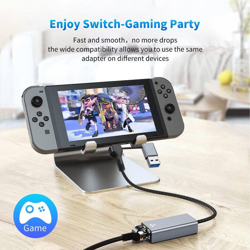 USB C to Ethernet Adapter, USB 3.0 to Ethernet Adapter,