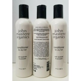 John Masters Organics 3 pk JOHN MASTERS ORGANICS Conditioner for Dry Hair with Lavender & Avocado 8 oz