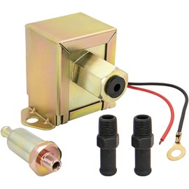 MAIL MORE Electric Fuel Pump, Universal Electric Fuel Pump, Injection fuel Pumps, 12v fast flow fuel pump petrol, 12v Inline Fuel Pump Diesel Petrol Pump HRF-13