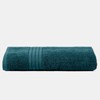 Brentfords Bath Sheet Teal Green, Ultra Soft Feel Quick Drying