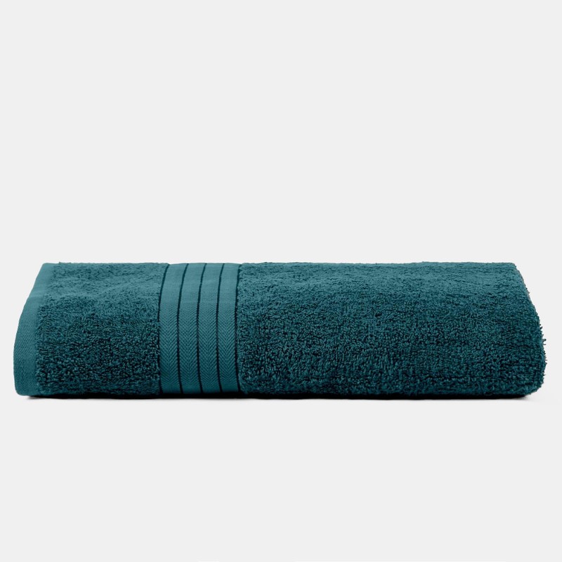 Brentfords Bath Sheet Teal Green, Ultra Soft Feel Quick Drying