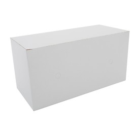 Southern Champion Tray 2749 Clay Coated Kraft Paperboard Patty Meat Box, Tuck Top, 6 lbs Capacity, 11" Length x 5" Width x 5-1/2" Height (Case of 200)