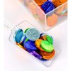 Rainbow Foil Wrapped Milk Chocolate Coins 1 LB - Gift