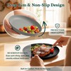 Homienly Deep Dinner Plates Set of 8 Alternative for Plastic
