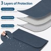 HYZUO 15 Inch Laptop Sleeve for MacBook Air 15 M3