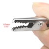 WMYCONGCONG 100 Pcs 51MM Metal Crocodile Alligator Clip Silver Electrical