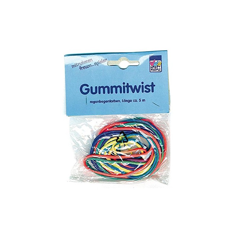 Happy People 73030 Chinese Jump Rope, 500 cm, Multi-Color