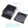 Zulkit Junction Box ABS Plastic Dustproof Waterproof IP65 Universal Electrical