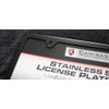 AutoStuff - Camisasca Matte Black License Plate Frame 4 Hole