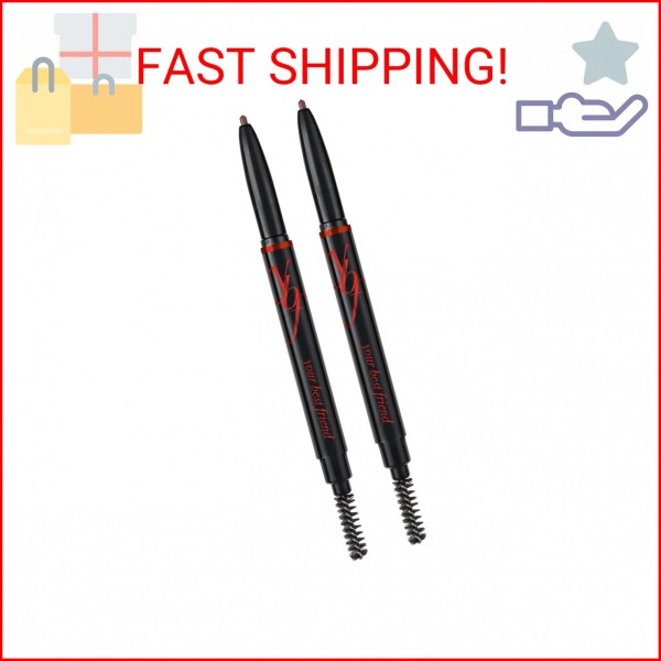 YBF Beauty Eyebrow Pencil - Universal Automatic Brow Pencil With
