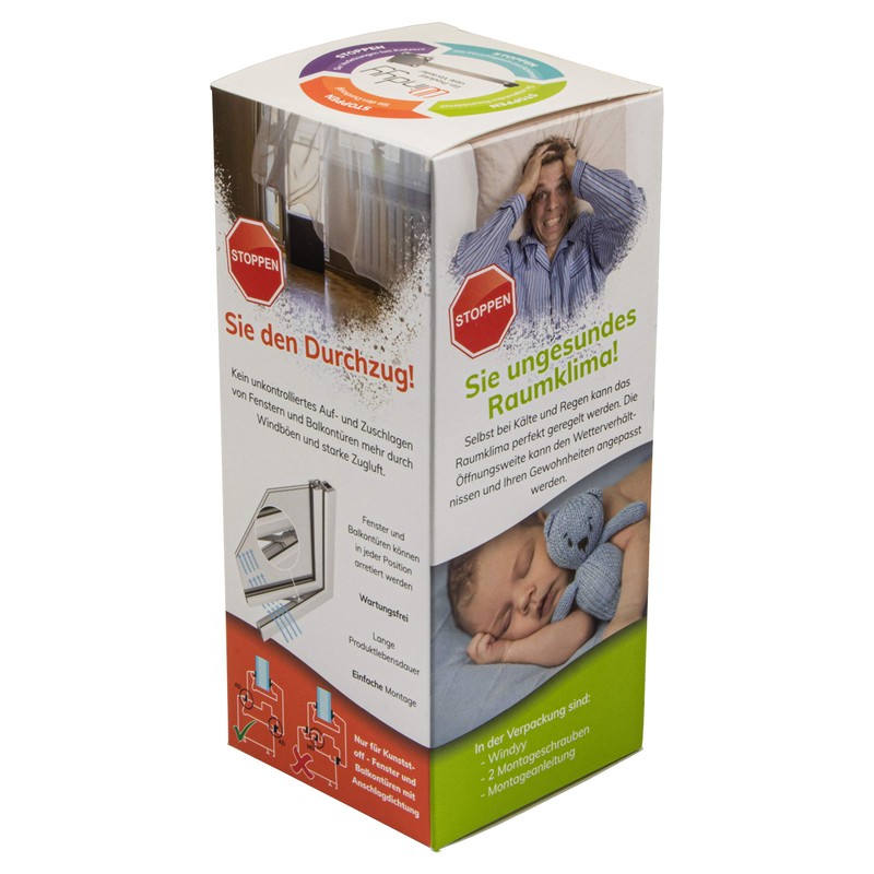 Gedotec Windyy Magnetic Window Lock for Tilting Windows and Balcony