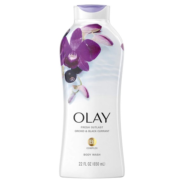 Olay Fresh Outlast Soothing Orchid & Black Currant Body Wash