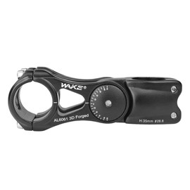 FOMTOR Bike Stem, Adjustable MTB Stem 25.4/31.8mm, 90 Degree 3D Bike Handlebar Stem, 90MM Mountain Bike Handlebar Stem for Bicycle, Road Bike, MTB, BMX, Cycling