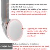 17“ Suction Shower Grab Bar with Indicators, Tool-Free Installation, Steady