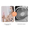 Hand Held Fan Mini Foldable Battery Operated Fan Humidification Cartoon
