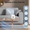 HomBreez Air Purifier and Humidifier Combo for Bedroom, Covers Up