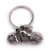 H-Customs Chopper Bike Motorcycle silver key pendant