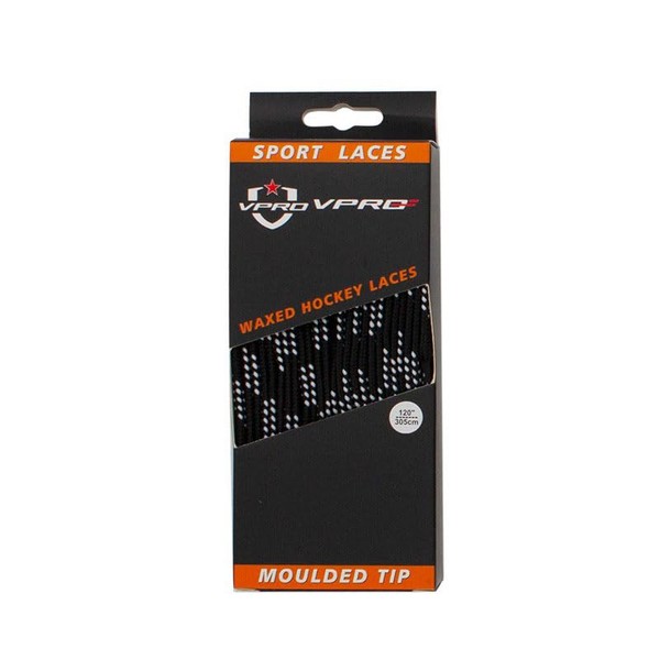 Vpro Hockey Laces Waxed, Hockey Skate Laces - One Pair