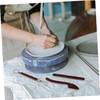 COHEALI 5PCS Wooden Clay Sculpture Tool Set Double Ended Pottery
