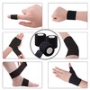 BQTQ 144 Rolls Self Adhesive Bandage Wrap 2 Inch Black