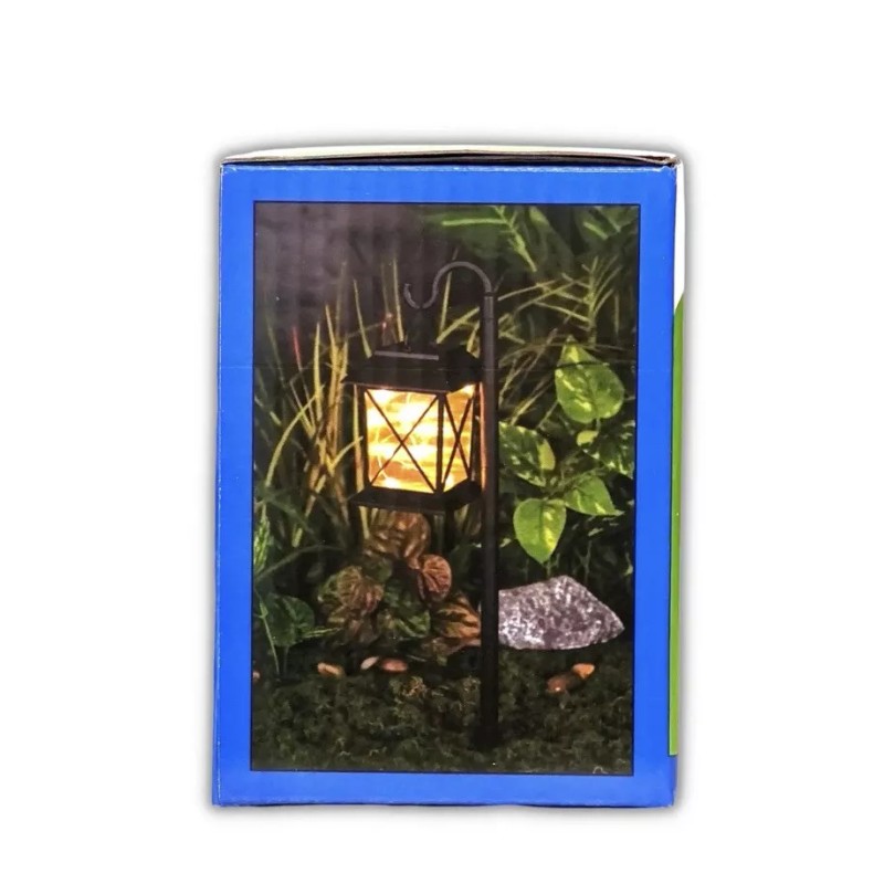 H & H Garden Collection Solar Hook Lantern 3.14 In