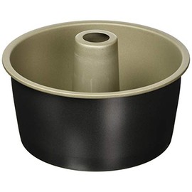 Seitori Seisakusho D-063 Black Figure, Chiffon Cake Mold, Removable Bottom, 5.9 inches (15 cm), Made in Japan